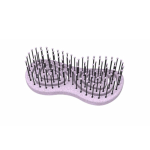 Щетка массажная Hairway Organica 08096-06 розовая 118 мм