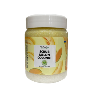 Скраб для лица и тела Top Beauty Melon с ароматом дыни и кокосовым маслом 250 мл
