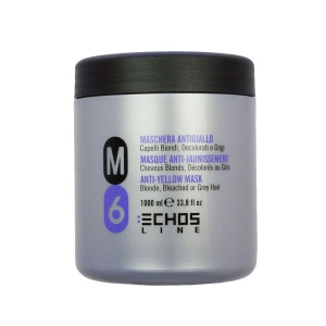 Маска Echosline M6 Anti-Yellow Mask с антижелтым эффектом для светлых и седых волос (8033210296934)