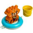 Конструктор LEGO Duplo My First Приключения в ванной: Красная панда на плоту 1,5+ 5 деталей (10964) 