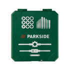 Набор метчиков и плашек Parkside для внутренней и наружной резьбы 21 предмет 