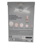 Набор воздушных шаров Happy Party Kit Ballon Цифра 1 розовый 15 шт