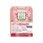 Ночной крем для лица So'Bio Etic Lift'Grenade Smooth & Glow Plumping Night Cream разглаживающий 50 мл