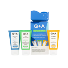 Подарочный набор Q+A Bodycare Heroes Gift Set для ухода за телом (гель 50 мл, скраб 50 мл, крем 50 мл)