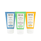 Подарочный набор Q+A Bodycare Heroes Gift Set для ухода за телом (гель 50 мл, скраб 50 мл, крем 50 мл)