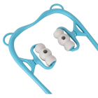 Массажер для шеи Multifunctional Neck Massager с 6 магнитными роликами голубой