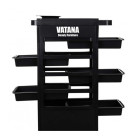 Тележка парикмахерская для салонов красоты Vatana 578-006 на 5 рабочих отделений 