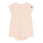 Платье-боди Petit Bateau с короткими рукавами хлопковое 24м/86 см
