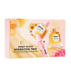 Подарочный набор Gisou Honey Gloss Hydration Trio (масло для волос 20 мл, масло для губ 8 мл, парфюм 50 мл)