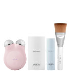 Набор для микротоковой терапии NuFace Mini+ Starter Kit - Sandy Rose