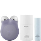 Набор для микротоковой терапии NuFace Mini+ Starter Kit - Violet Dusk