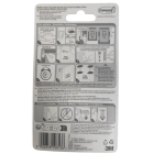 Клейкие застежки для рамок и картин 3M Command Picture Black (5,4 кг, 4 пары)