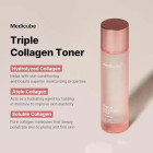 Увлажняющий тонер Medicube Triple Collagen Toner с коллагеном и гиалуроновой кислотой 140 мл