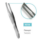 Пинцет скошенный SPL 9318