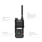Аналоговая рация с дисплеем Hytera AP585 - УВЧ с лицензией