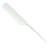 Гребень Y.S.Park YS 101 Tail Comb с хвостиком белый