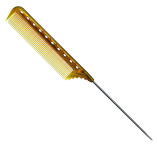 Гребень Y.S.Park YS 102 Tail Comb с хвостиком желтый