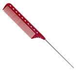 Гребень Y.S.Park YS 102 Tail Comb с хвостиком красный