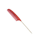 Гребень Y.S.Park YS 103 Tail Comb с хвостиком красный