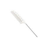 Гребень Y.S.Park YS 103 Tail Comb с хвостиком белый