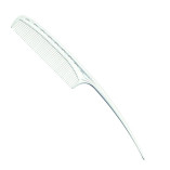 Гребень Y.S.Park YS 104 Tail Comb с хвостиком белый