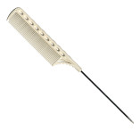 Гребень Y.S.Park YS 108 Tail Comb с хвостиком белый