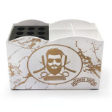 Подставка-органайзер Kalipso Barber Organizer для парикмахерских инструментов белая