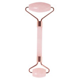 Роликовый массажер для лица Livarno Rouleau De Massage Facial En Quartz Rose из розового кварца 