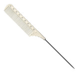 Гребень Y.S.Park YS 116 Tail Comb с хвостиком белый