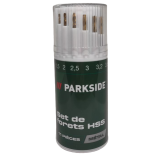 Набор сверл по металлу Parkside Set de Forets HSS 11 шт