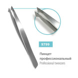 Пинцет скошенный SPL 9799
