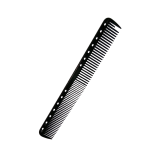 Металлический гребень Y.S.Park YS-M39 Black 180 мм