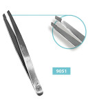 Пинцет скошенный SPL 9051