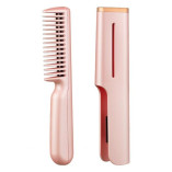 Электрическая расческа-выпрямитель Kalipso Mobile Heat Comb USB розовая