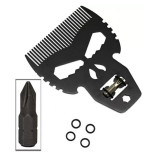 Гребень для волос SPL Barber 1196 металлический