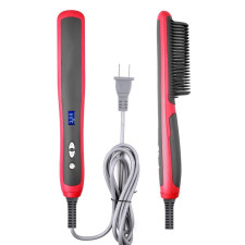 Электрическая расческа-выпрямитель для волос Straightening Care Hot Comb с ионизацией