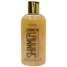 Кокосовое масло для загара Top Beauty Shimmer Coconut Oil Pearl с шиммером 200 мл