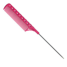 Гребень Y.S.Park YS 108 Tail Comb с хвостиком розовый