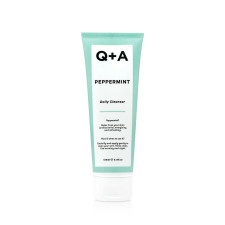 Очищающий гель для лица Q+A Peppermint Daily Cleanser с мятой 125 мл