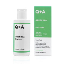 Tонер для лица Q+A Green Tea Daily Toner с зелёным чаем 100 мл