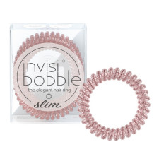 Резинка-браслет для волос Invisibobble Slim Pink Monocle 3 шт 