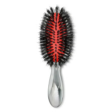 Щетка для волос Janeke Chromium Line Pneumatic Mixed Bristle Hairbrush Medium средняя