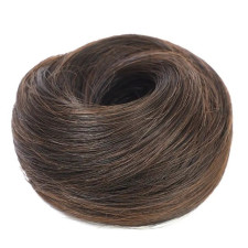 Резинка-пучок Kalipso Hair Bun Straight из искусственных волоc светло-коричневая