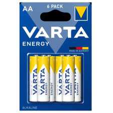 Щелочные батарейки Varta Energy AA BLI 6 6 шт