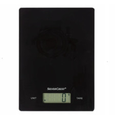 Цифровые кухонные весы SilverCrest SKWR 5A1 черные 5 кг (200 x 145 x 17 мм)
