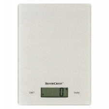 Цифровые кухонные весы SilverCrest SKWR 5A1 белые 5 кг (200 x 145 x 17 мм)