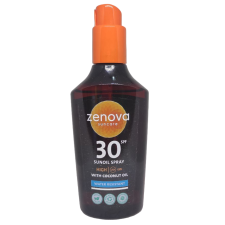 Солнцезащитное масло-спрей Zenova Suncare Sun Oil Spray SPF 30 водостойкое 200 мл