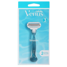 Станок для бритья Gillette Venus Smooth с 2 сменными кассетами