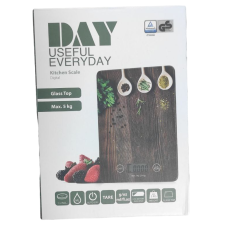 Цифровые кухонные весы Day Useful Everyday Kitchen Scale Digital коричневые 5 кг
