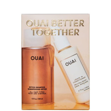 Набор для ухода за волосами OUAI Better Together Kit (шампунь, 300 мл + несмываемый кондиционер, 140 мл)